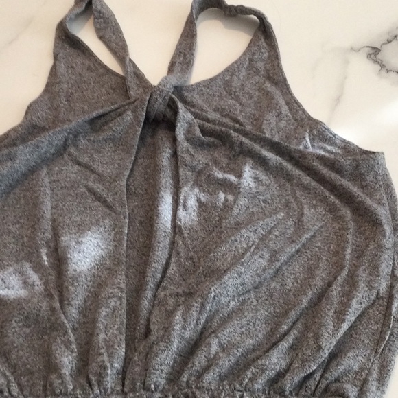 GREY TWIST BACK ROMPER - Picture 6 of 6